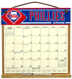 Philadelphia Phillies Calendar Holder